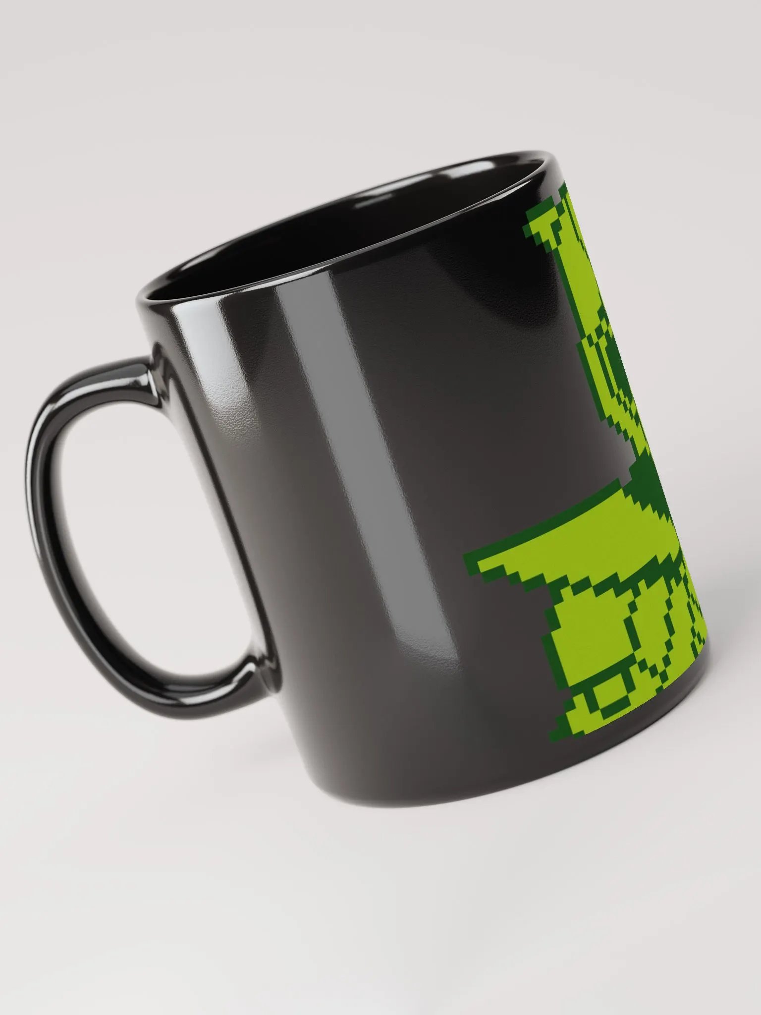 Power Zerp #2644 8-bit Saint Bernard Black Cup product image (4)