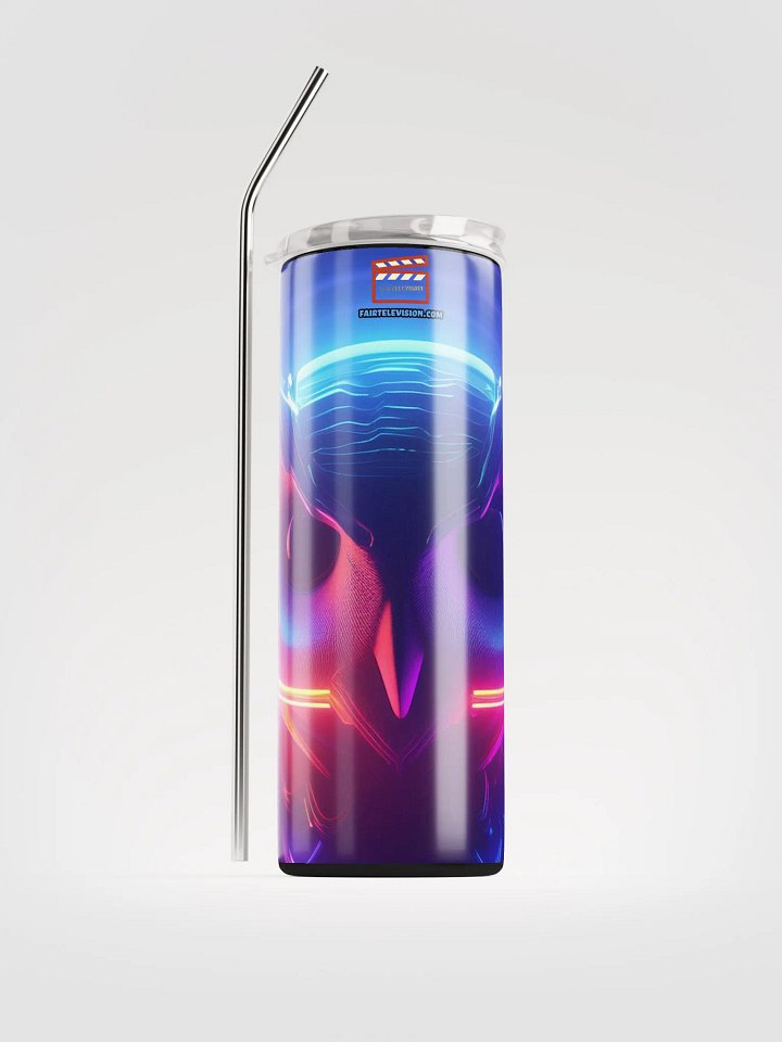 Neon Owl Stainless Steel Tumbler product image (2)