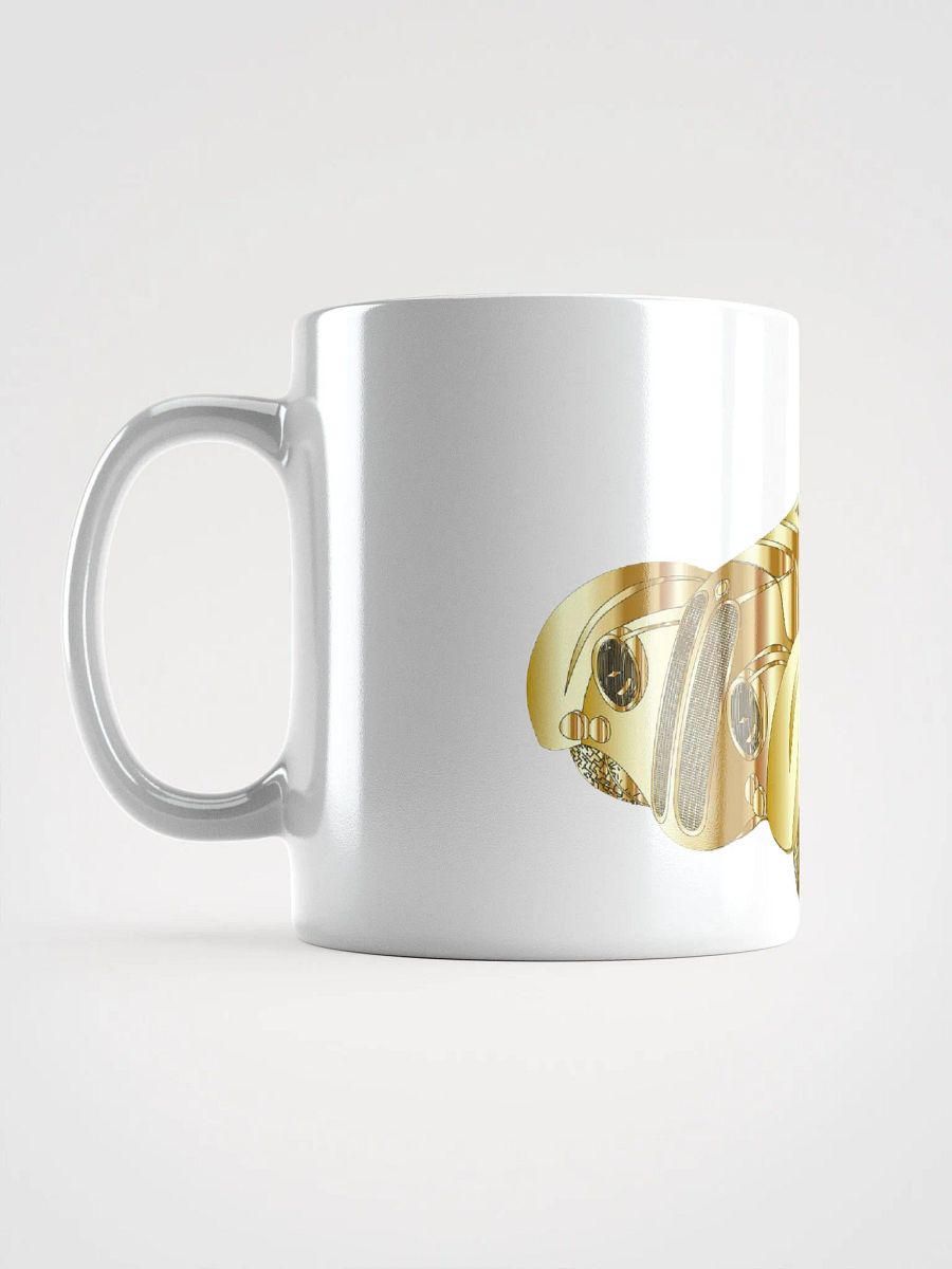 White Glossy Coffee mug-Classic Car product image (11)