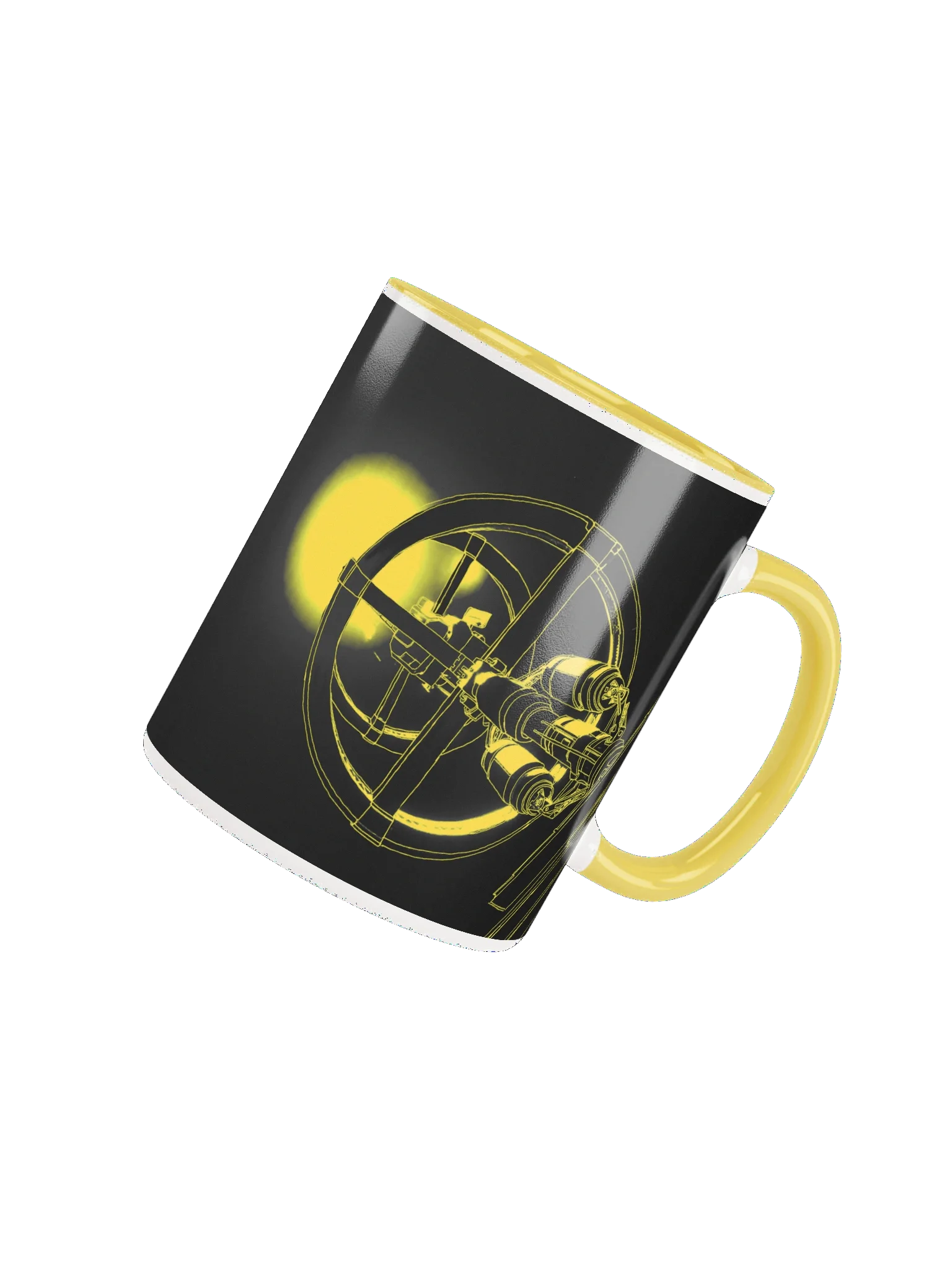 Space Station Mug - Yellow product image (4)