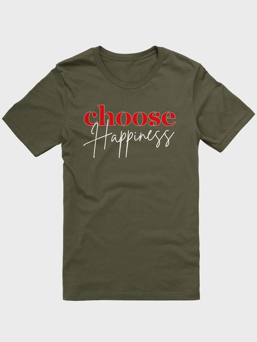 Choose Happiness Bella Canvas T-shirt product image (3)