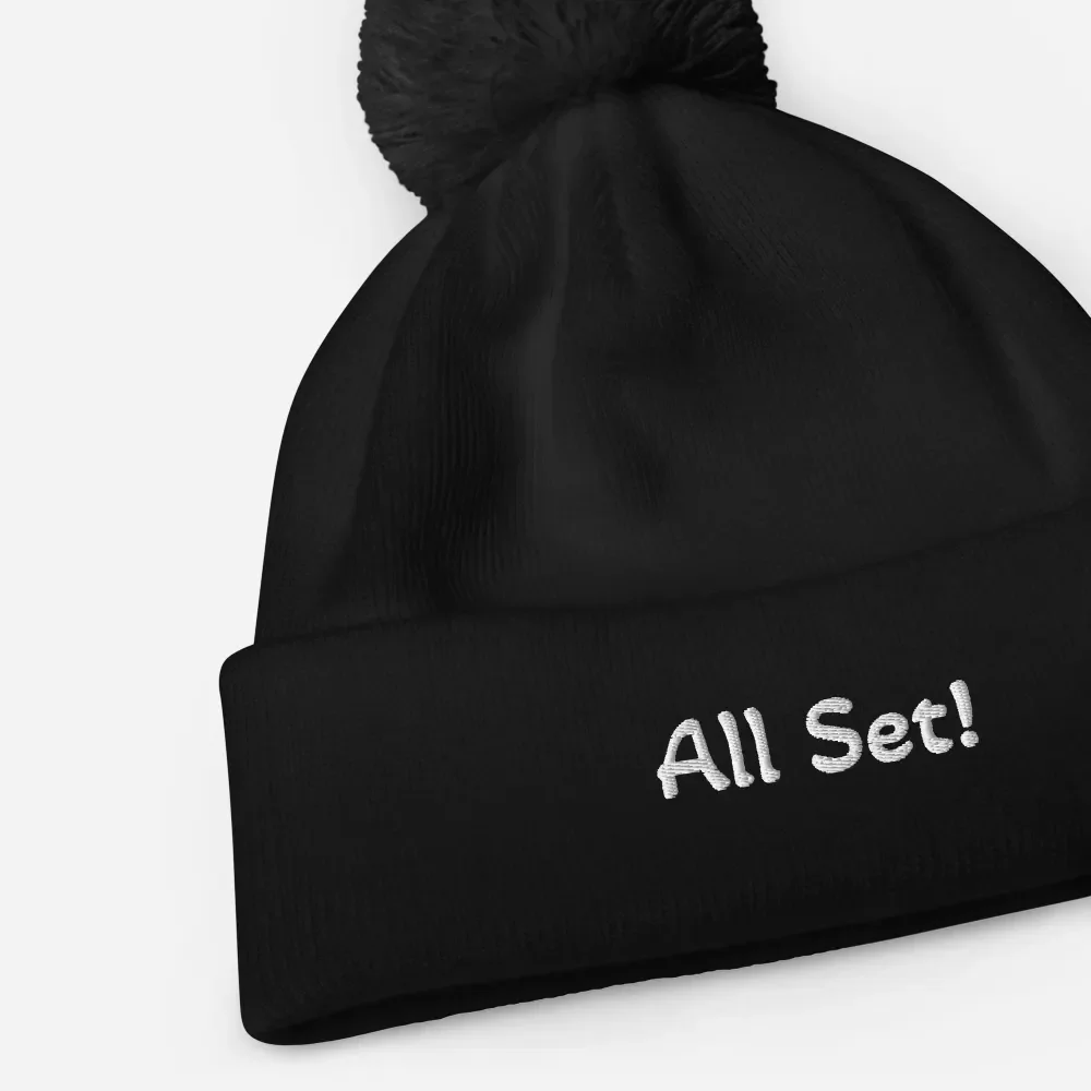 AllSaints Inspired Beechfield Pom-Pom Beanie product image (8)