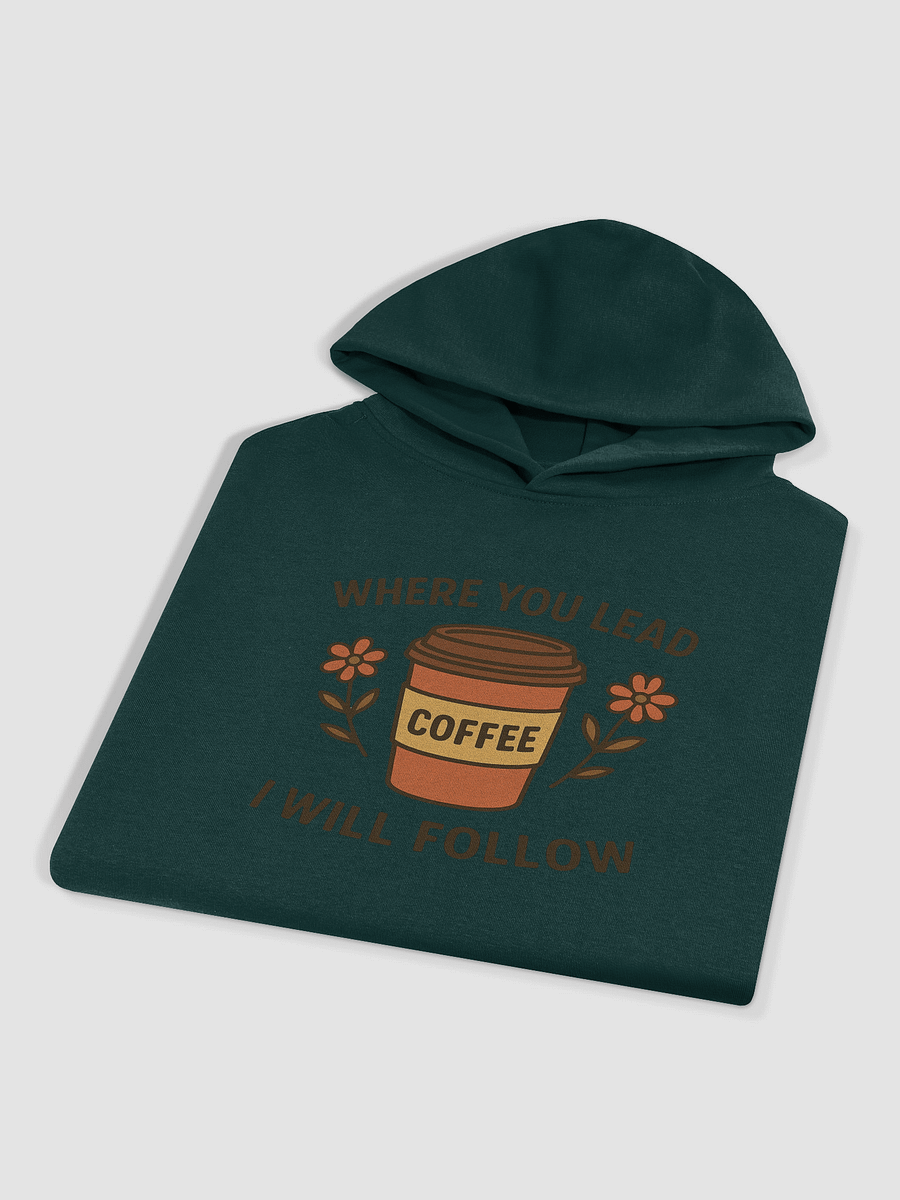 Where You Lead, Coffee Will Follow Oversized Hoodie product image (7)