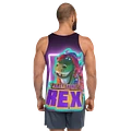 Partysaurus Rex Neon All Over Print Tank Top product image (1)