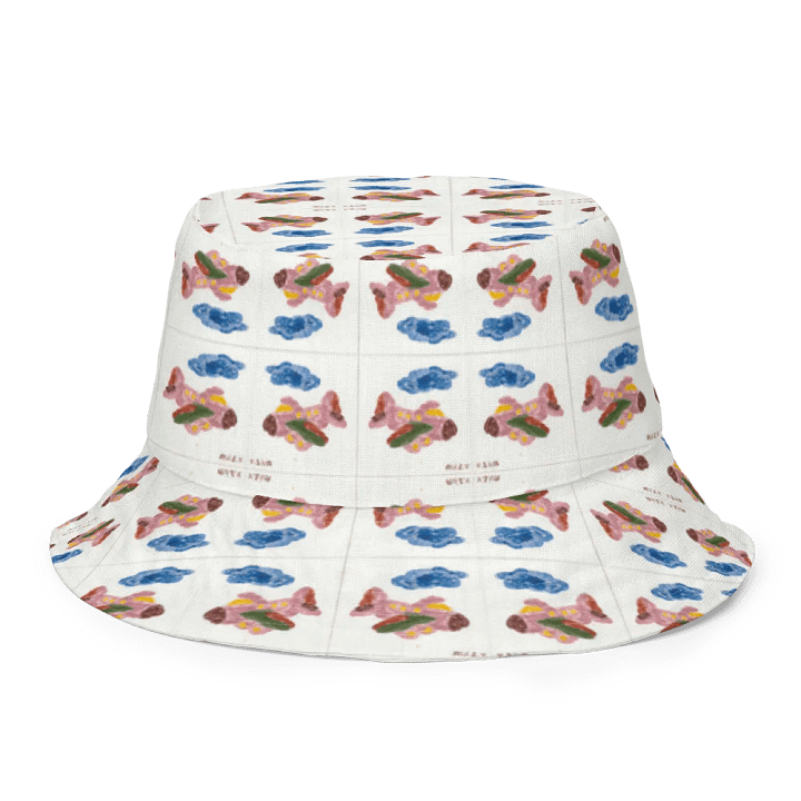 Kid Airplane (All-Over Print Reversible Bucket Hat) product image (2)