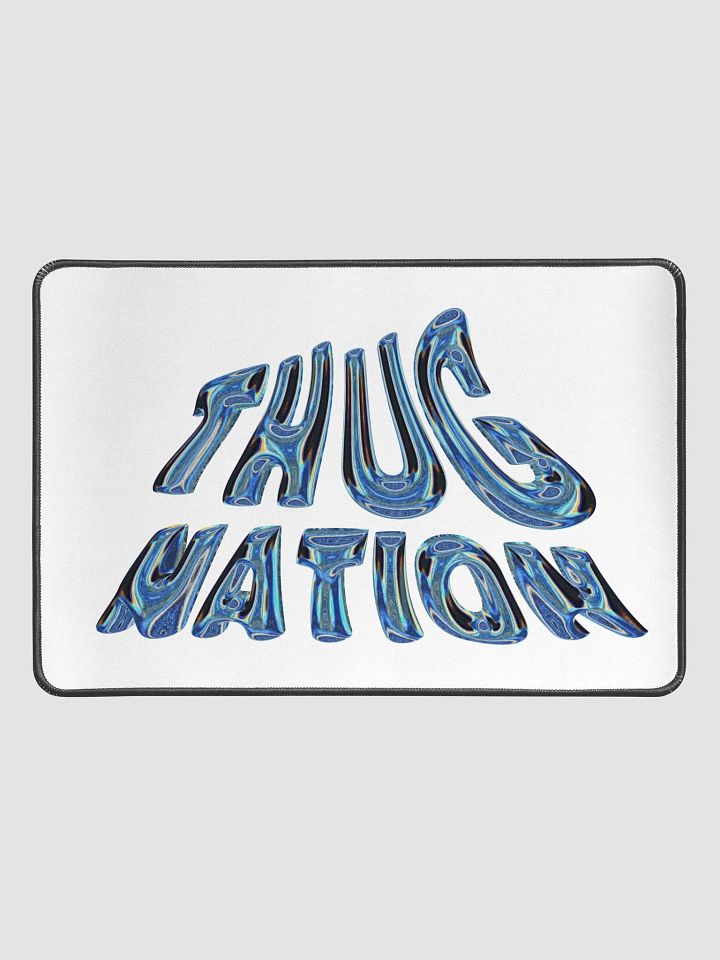 THUG NATION CHROME DESK MAT product image (1)
