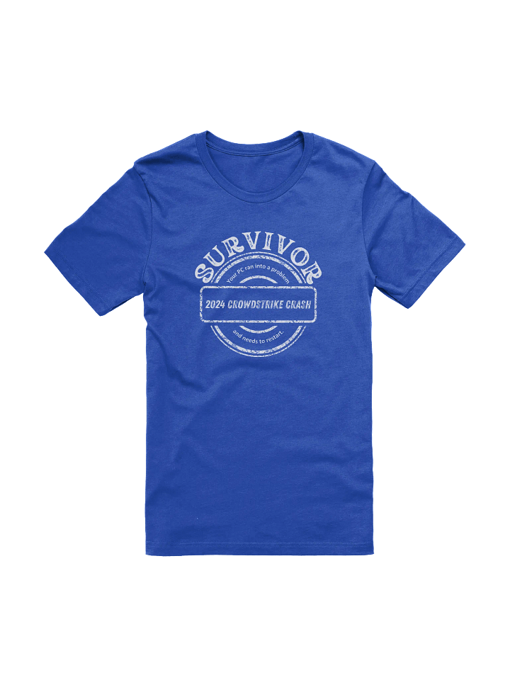 "CrowdStrike Crash Survivor" T-Shirt product image (1)