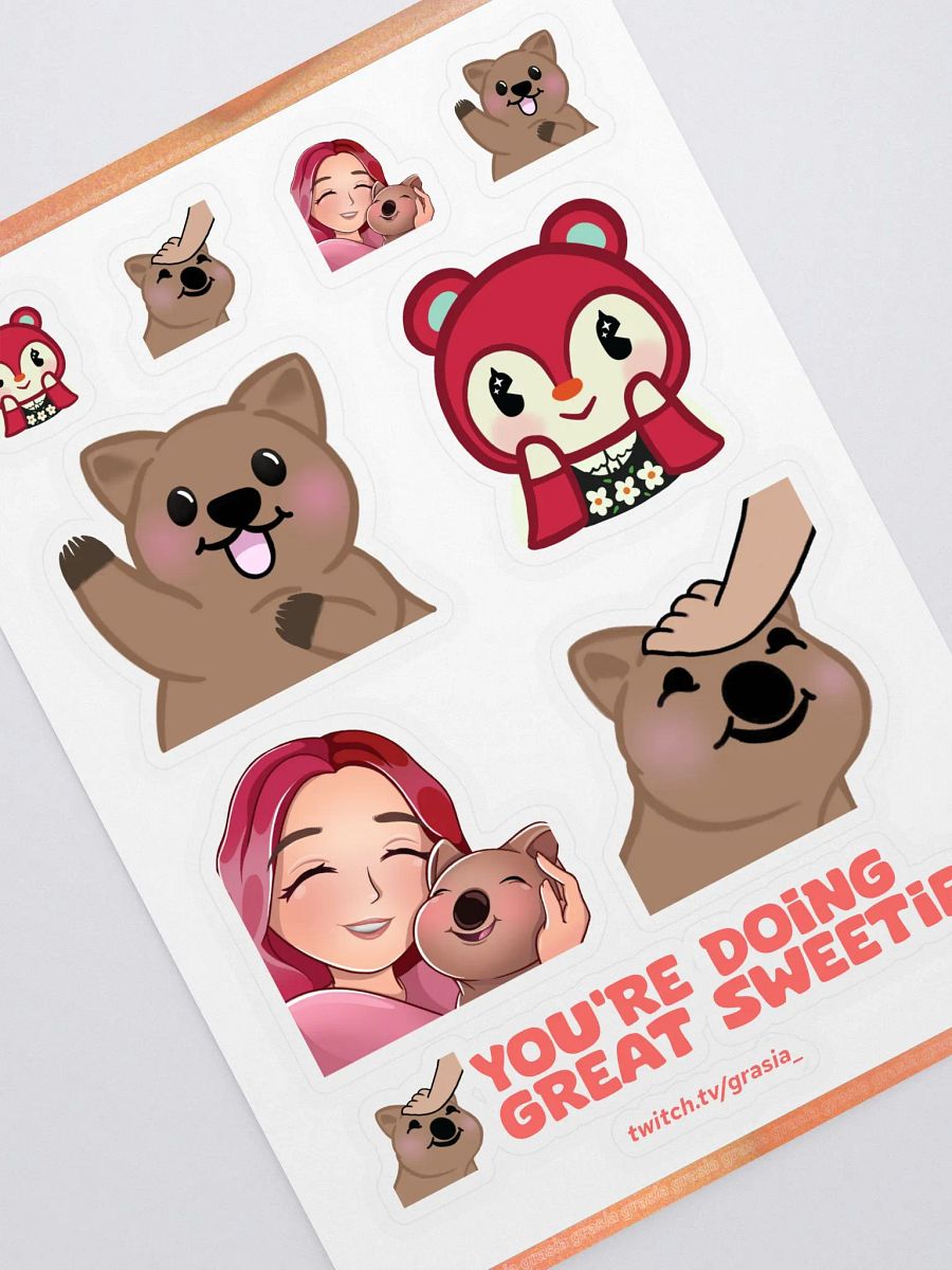 Grasia Sticker Sheet ♡ product image (2)