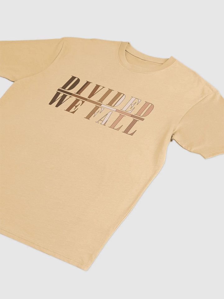 Divided We Fall - Skin Colour Two - Cotton Heritage Men's Premium Heavyweight Tee product image (1)