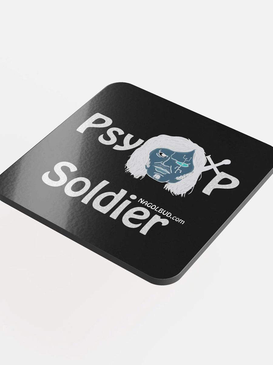 PsyOp Soldier Inverted Corked Coaster product image (1)