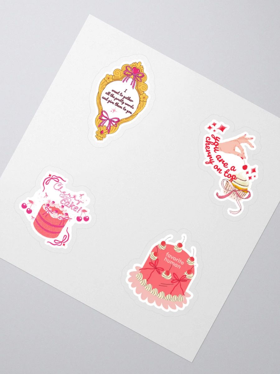Charming Words & Sweet Treats Sticker Set product image (2)