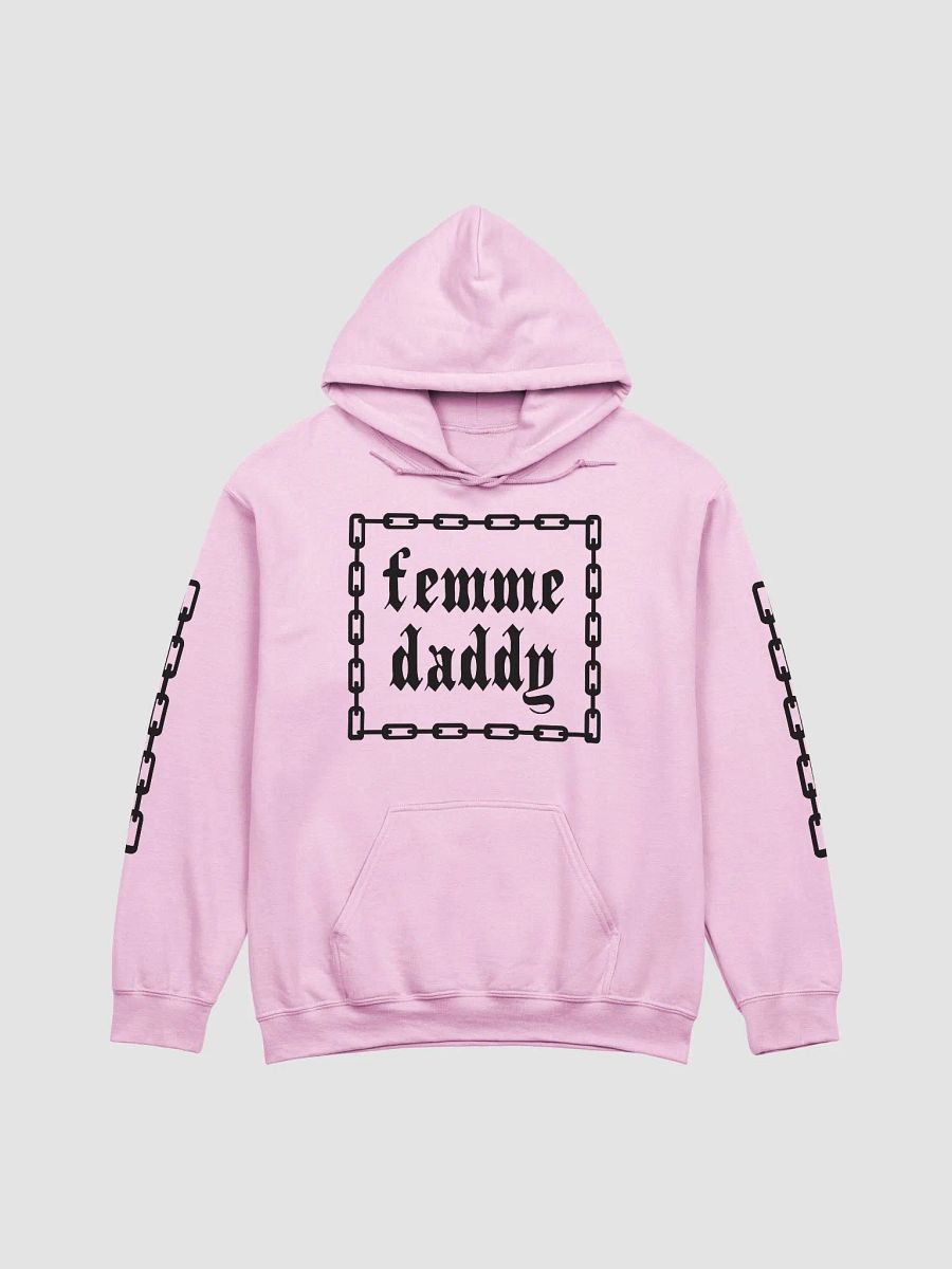 Femme Daddy Hoodie ⛓️ Pink product image (1)