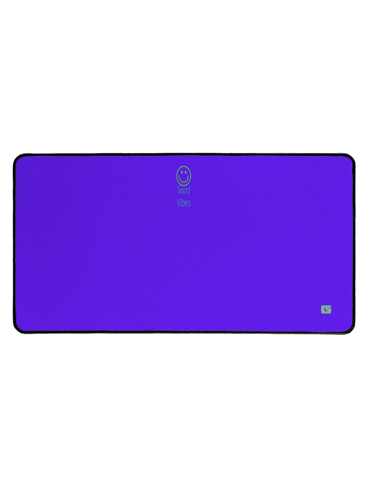 CS Smiley Good Vibes 15.5" x 31.5" Desk Mat product image (1)