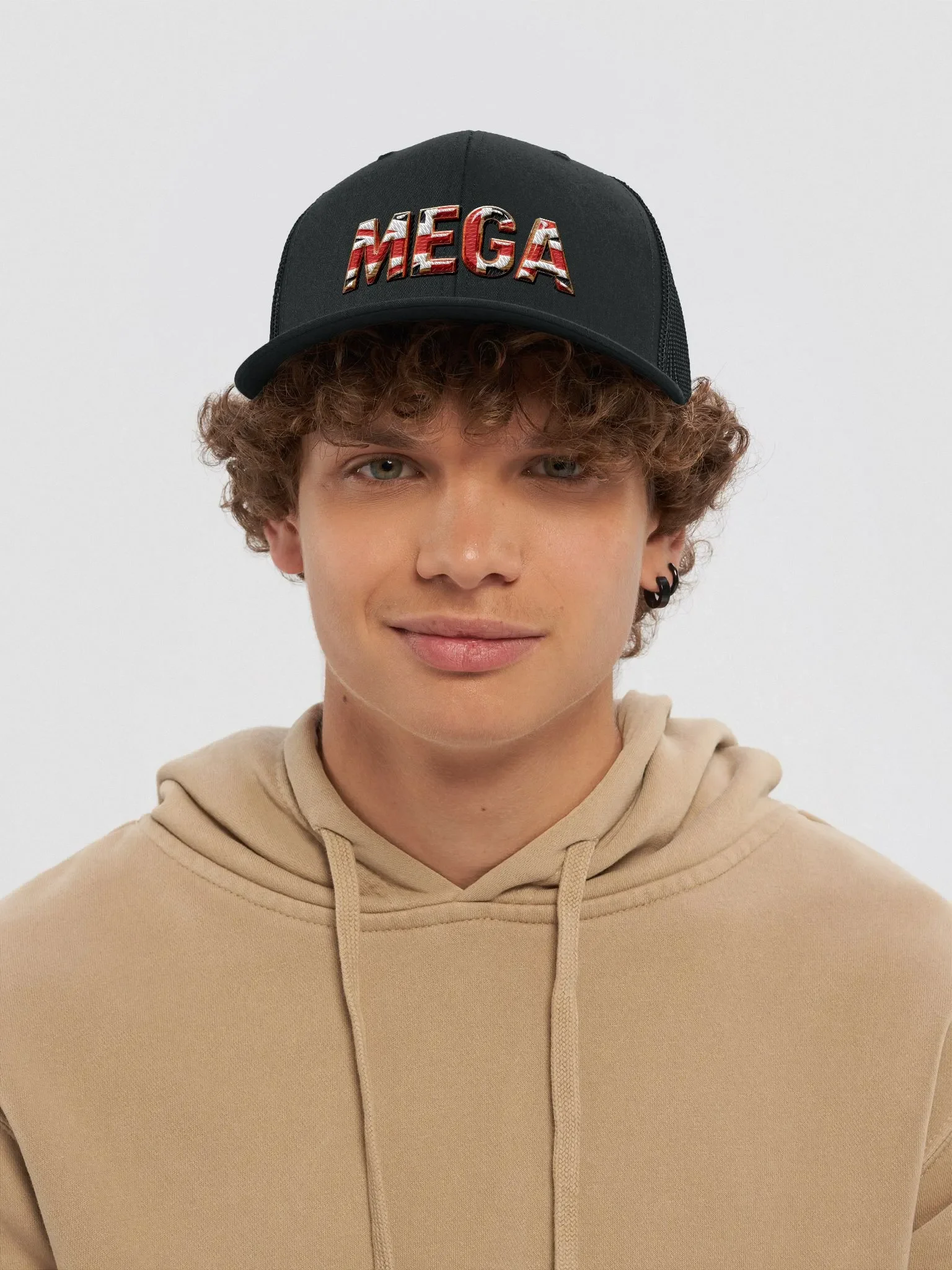 MEGA Union Jack Trucker Hat product image (35)