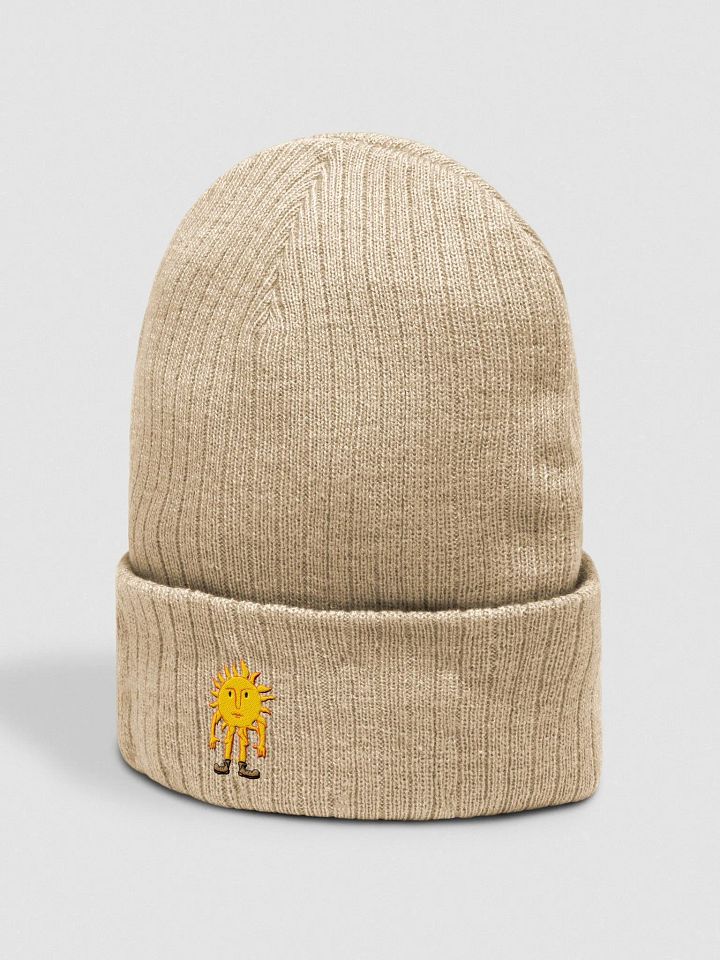 Stevie Sun Ribbed Beanie product image (2)
