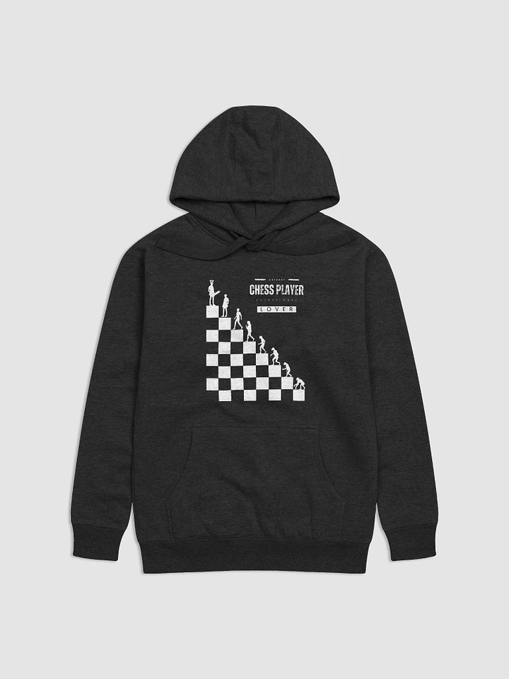 The Evolution of Chess Hoodie - Dark Edition & Slogan product image (1)