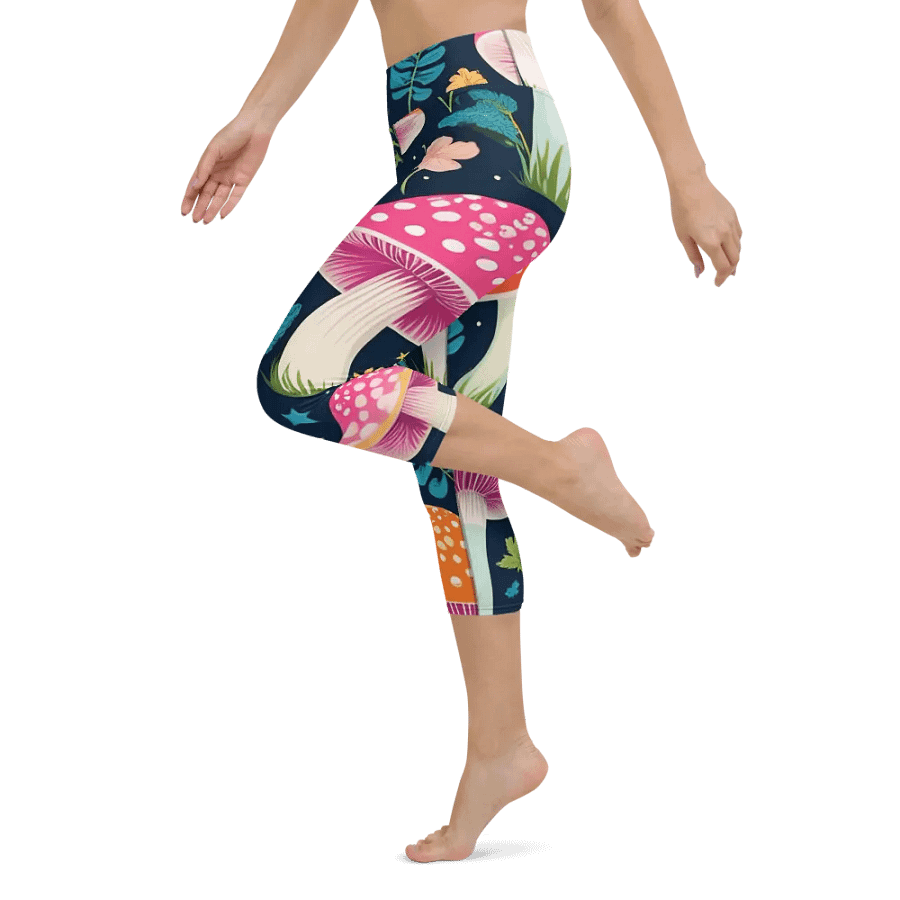 Mystic Mushroom Capri Leggings product image (4)