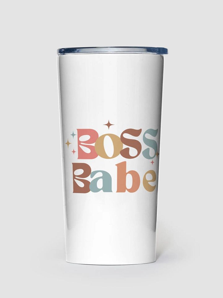 Boss Babe Colorful Stainless Steel Tumbler product image (1)