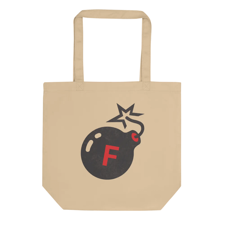F-Bomb Canvas Tote product image (1)