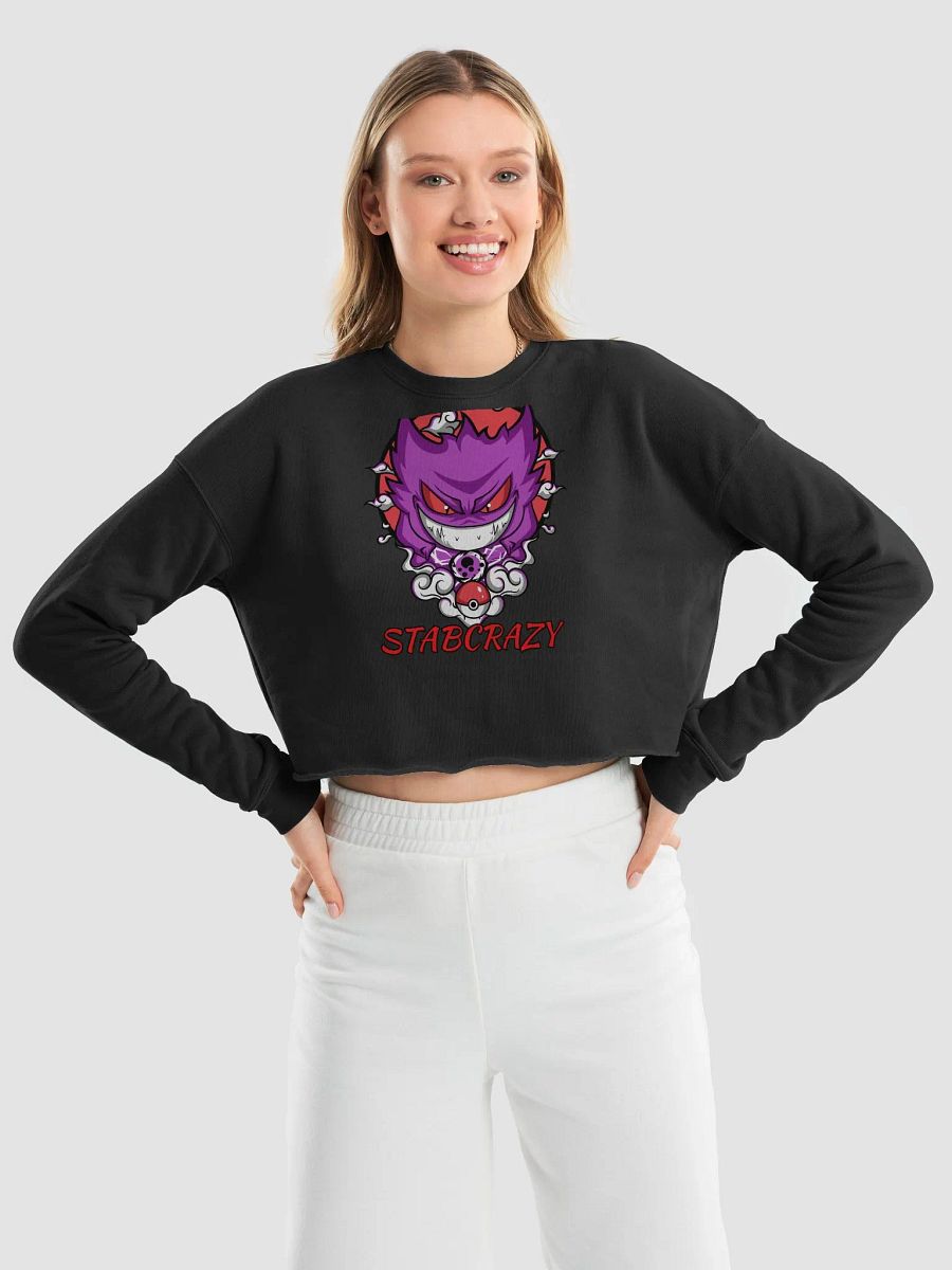 Gengar Stabcrazy evil grin crop top product image (9)
