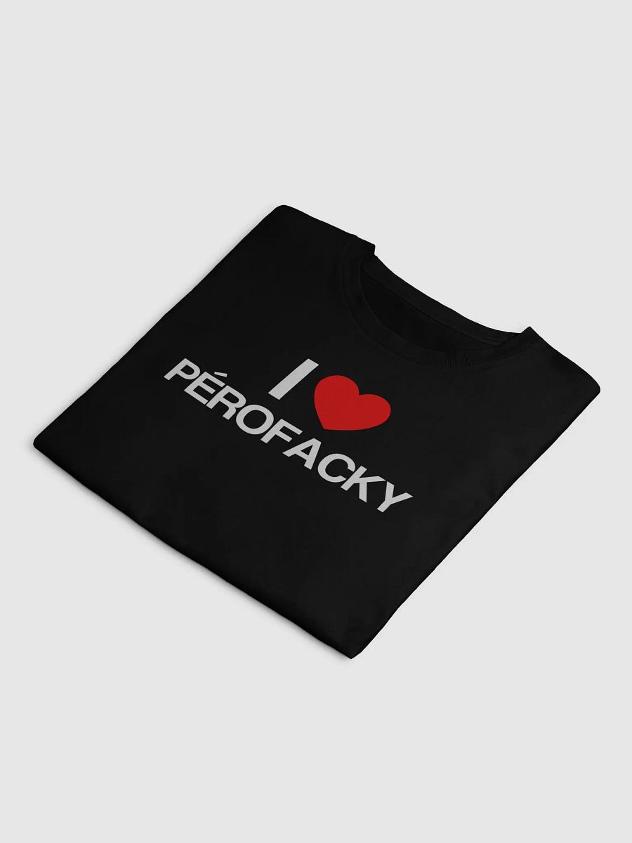 I ♥️ Perofacky Crop top black product image (4)