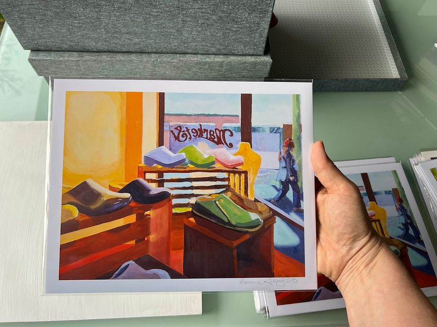 Market Street Shoes - Hand-Signed Print product image (1)