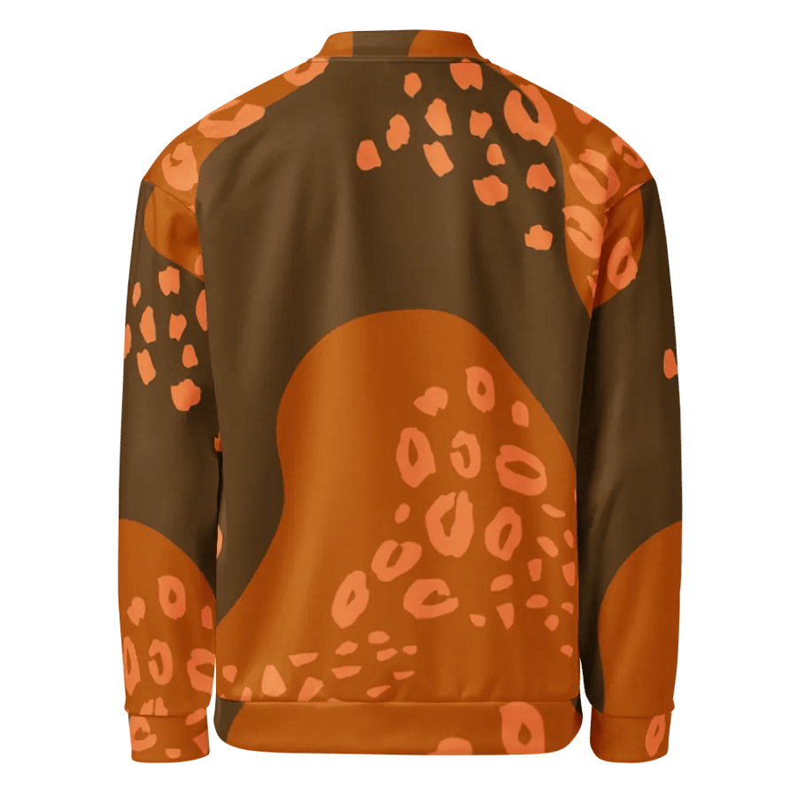 Orange Wild Blend All-Over Bomber Jacket product image (8)