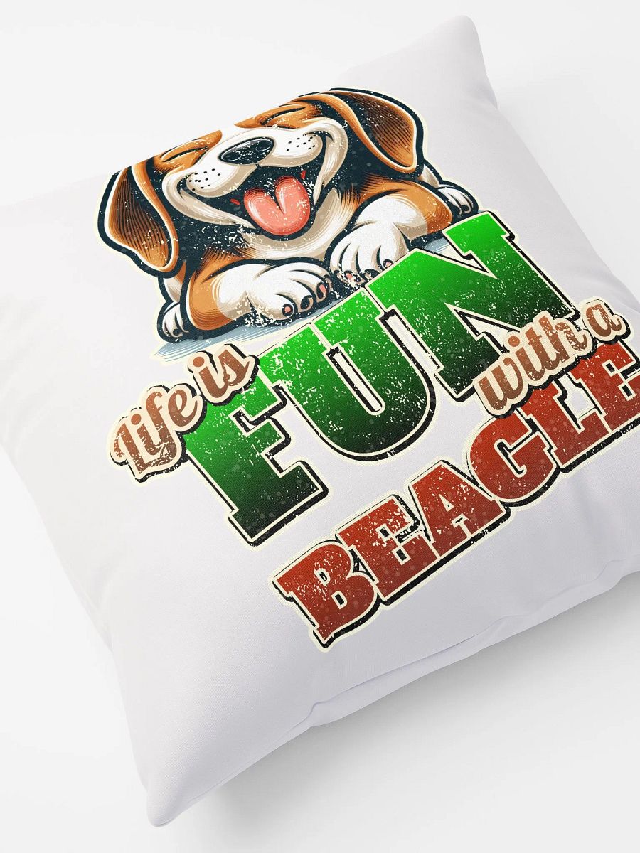 Beagle Bliss All-Over Print Pillow product image (4)