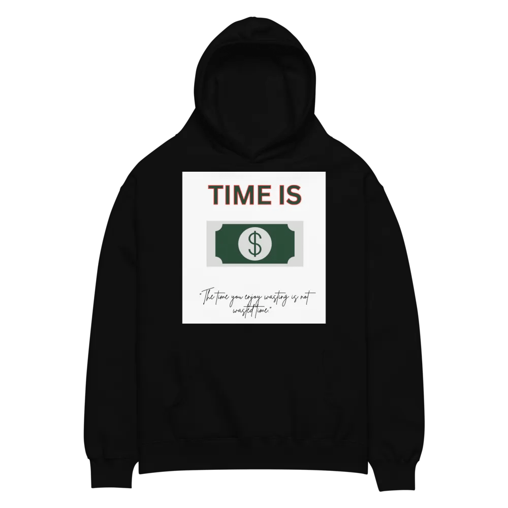 Time is Currency Oversized Hoodie product image (2)