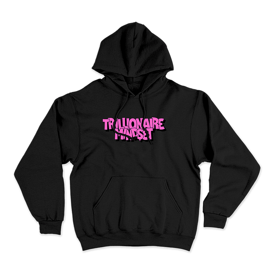Trillionaire Mindset Black Hoodie product image (1)