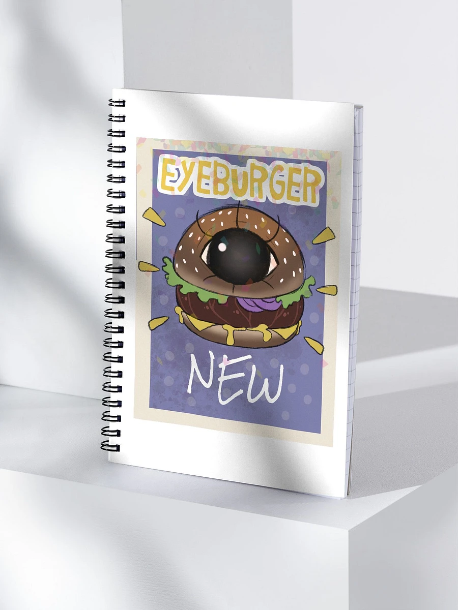 Eye Burger Spiral Notebook product image (3)