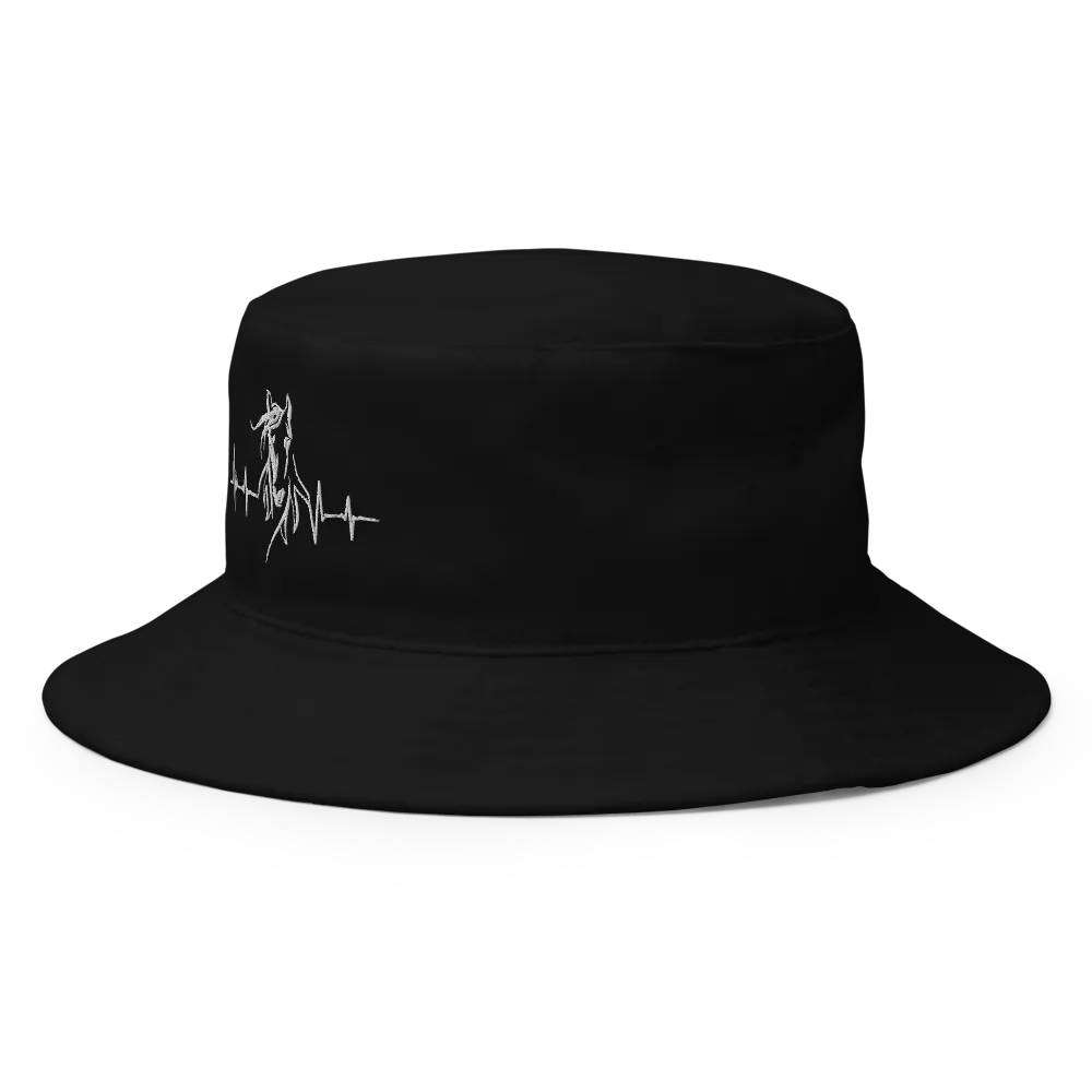 Horse Heartbeat Bucket Hat product image (10)