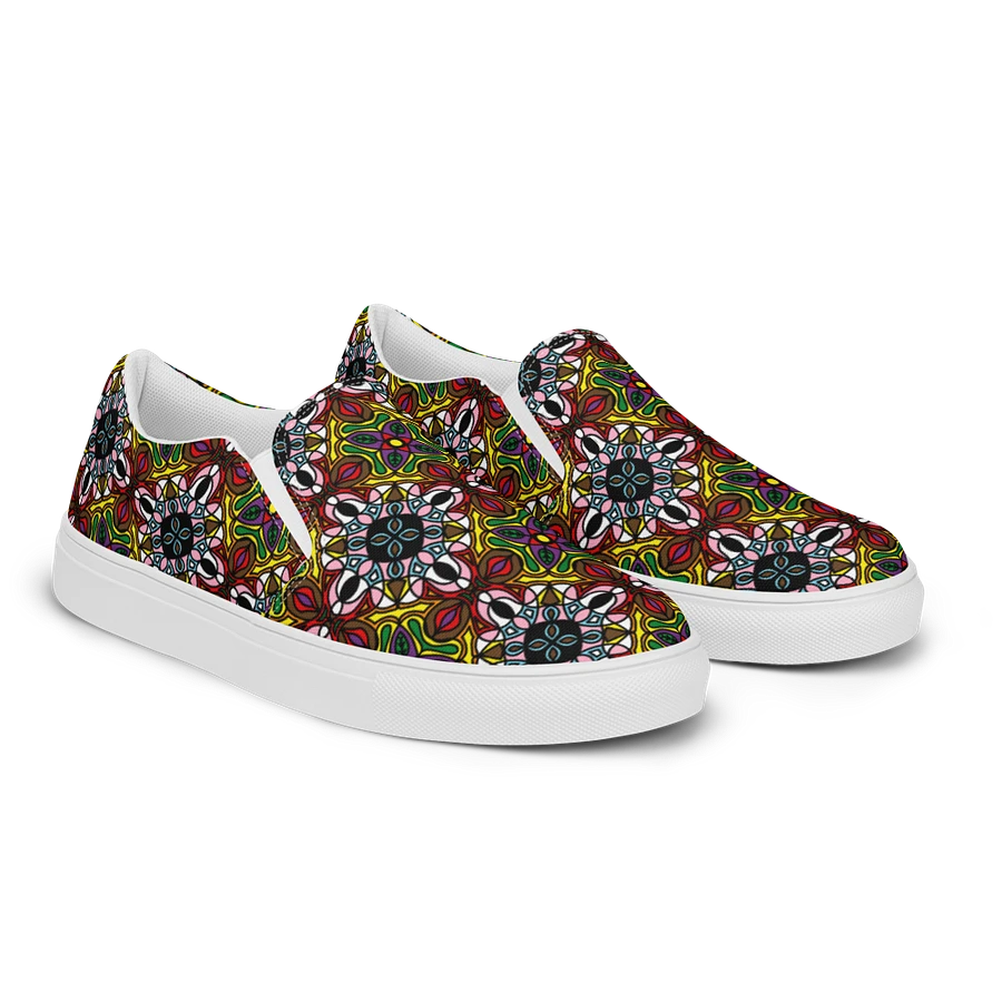 Mens Slip On Canvas - Progress Pride Abstract product image (10)