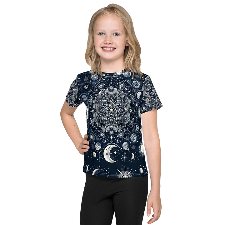 All-Over Print Kids Crew Neck T-Shirt product image (1)