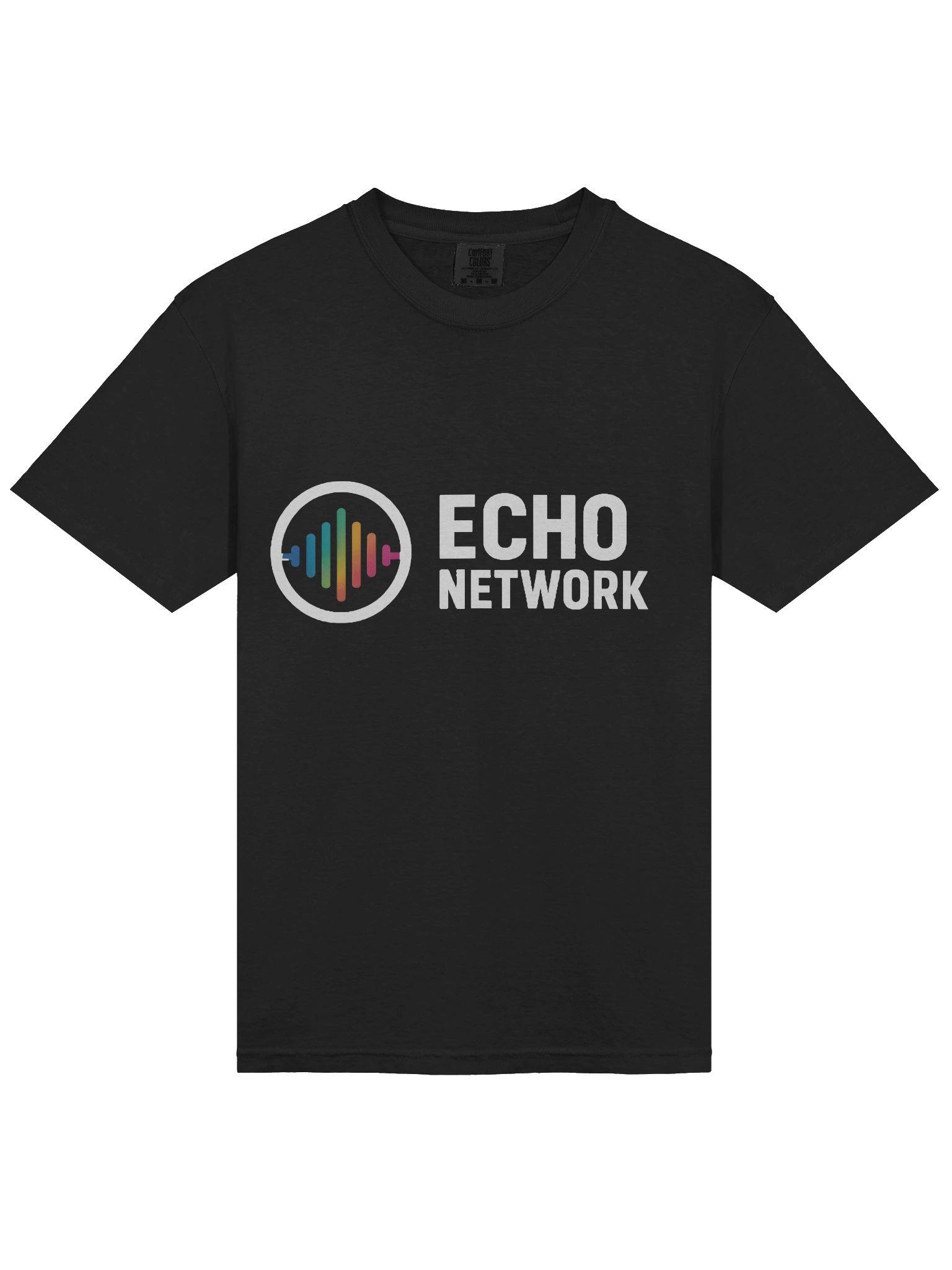 Echo Network “Frequency” Black Tee product image (3)