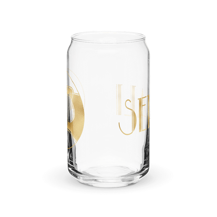 Logo Gilded Can-Shaped Glass product image (2)