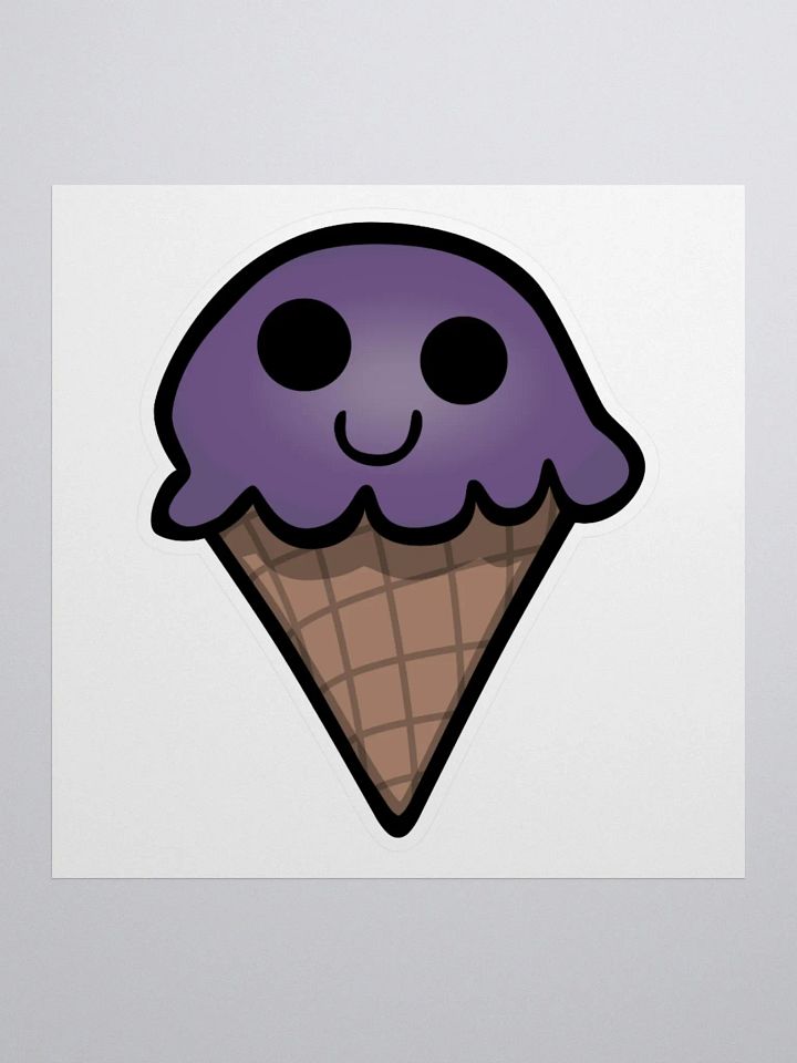 Happy Ice Cream Sticker product image (1)
