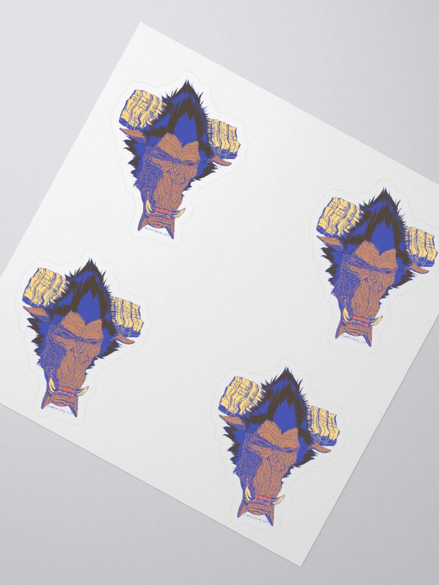 Rajang Sticker 4-Pack product image (5)