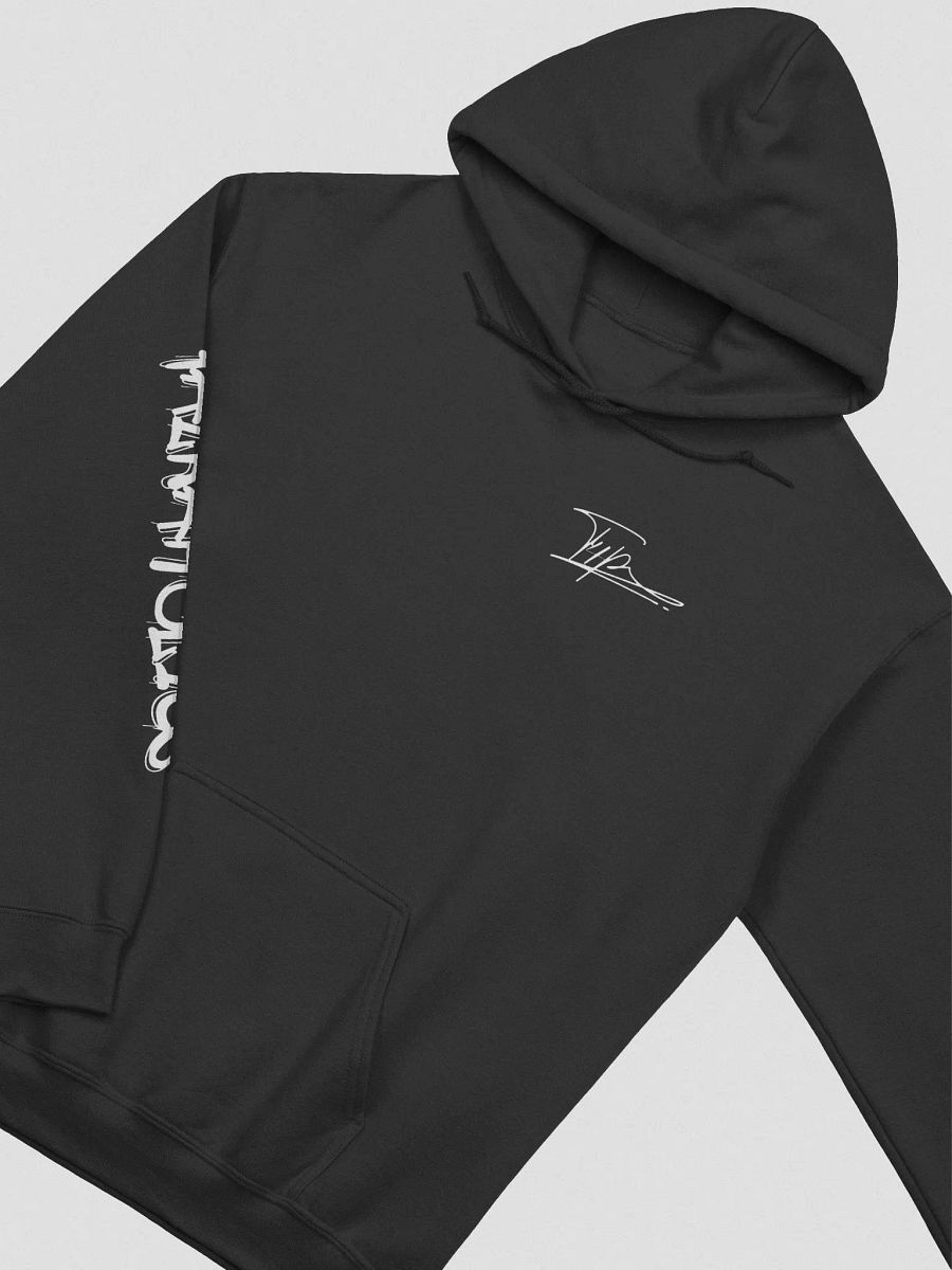 T4P Hoodie, Black/White (Gildan Classic) product image (3)