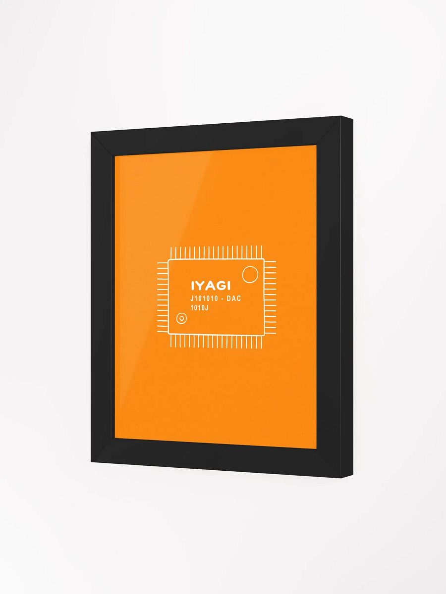 iyagi DAC Chip Framed Poster product image (96)