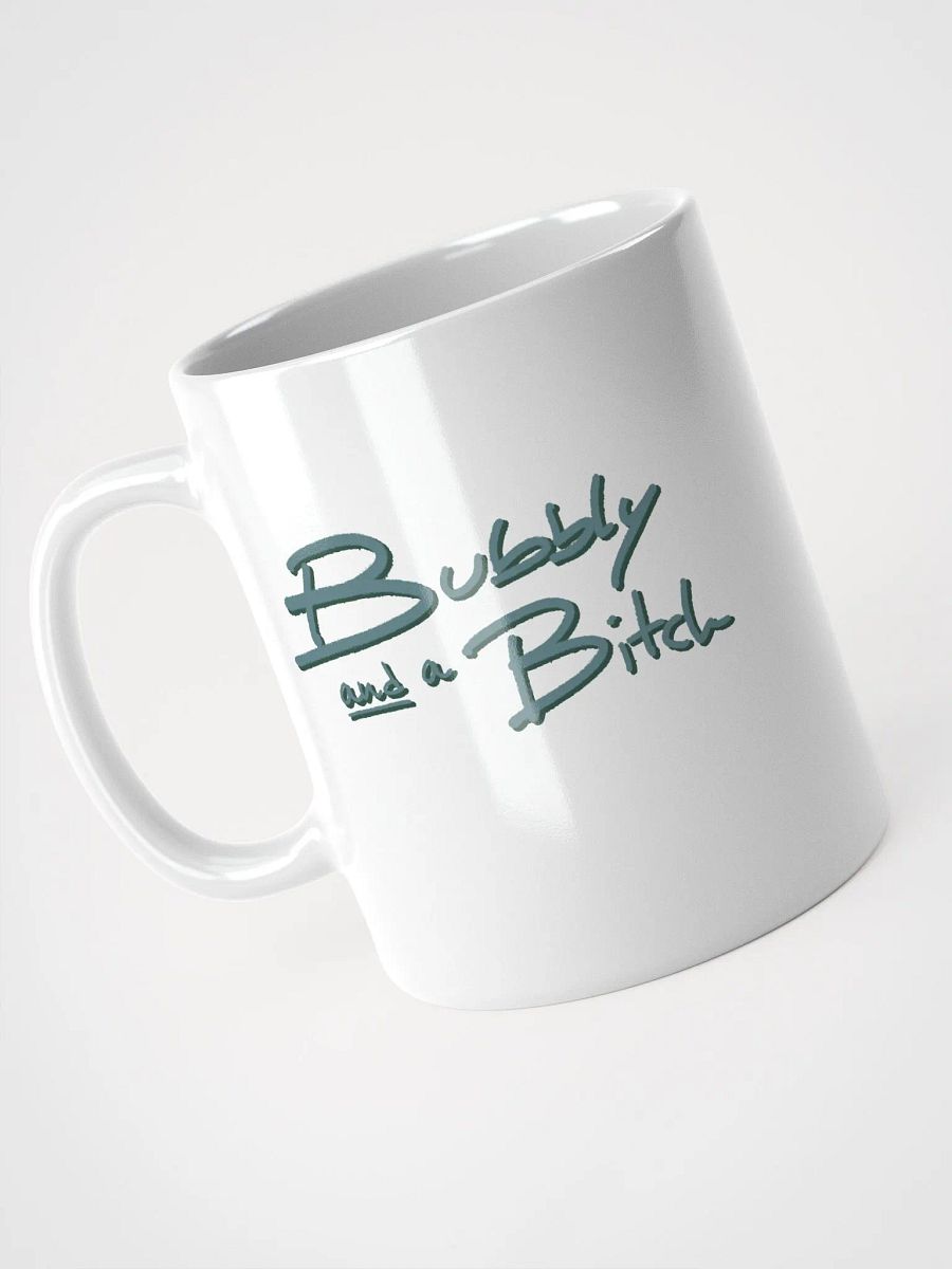 Bubbly and a B*tch (forest shadow design) mug product image (6)