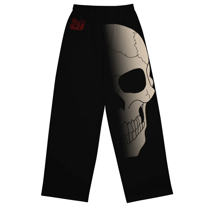 Faded skull unisex pants product image (2)