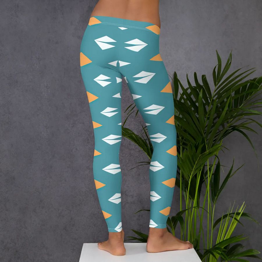 Symmetric Fusion All-Over Print Leggings product image (6)