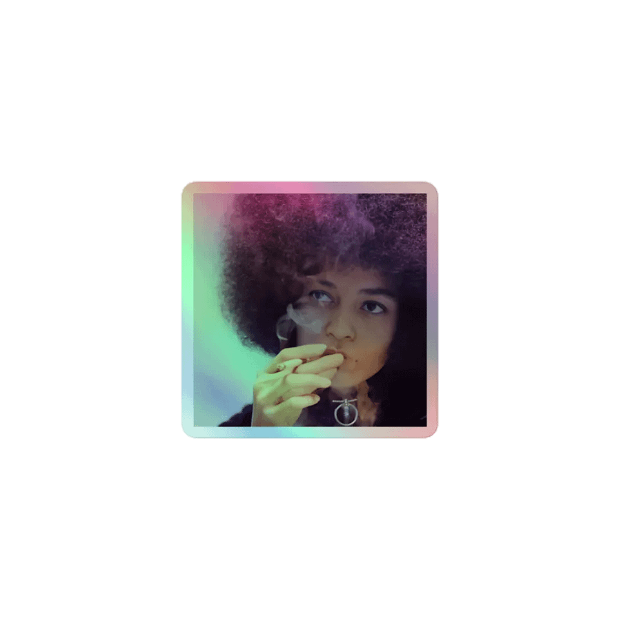 Angela Davis Holographic Sticker product image (1)