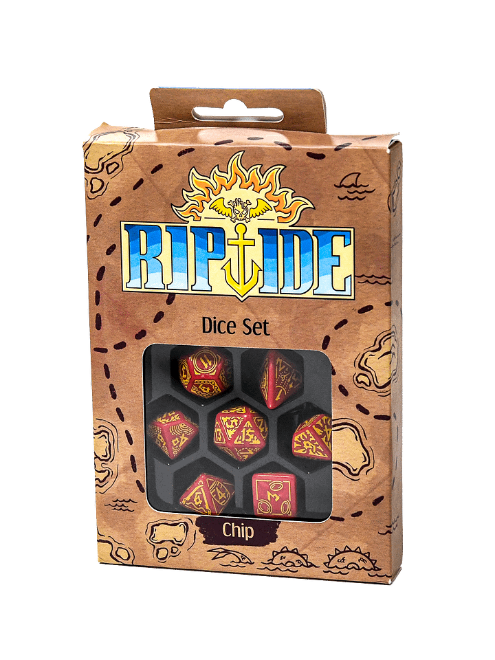 Chip Dice Set 7pcs - Riptide Character Dice product image (1)