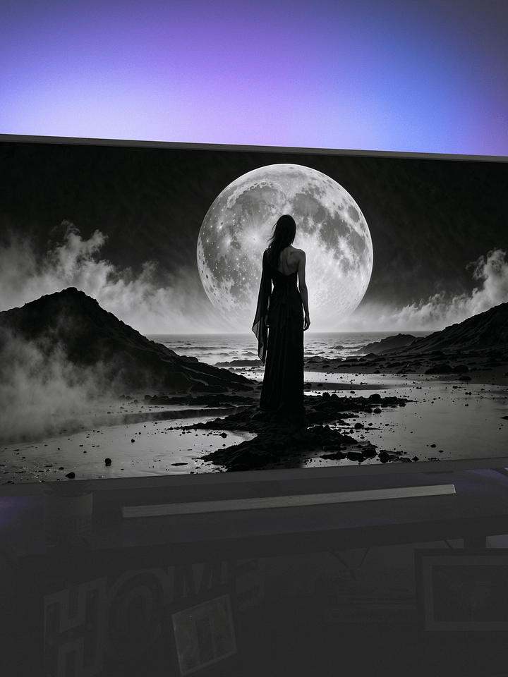 Moonlit Reverie Desktop Wallpaper product image (1)