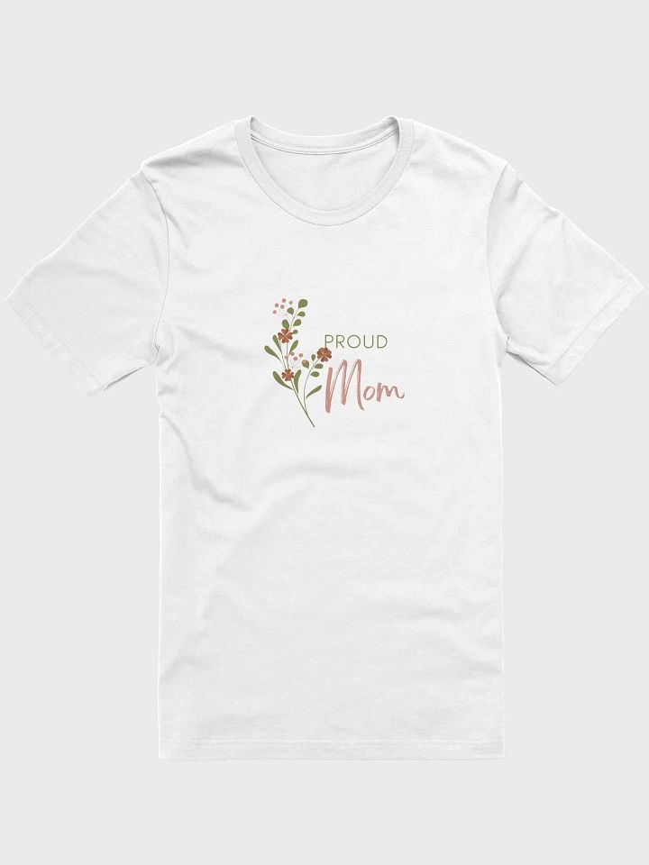 Proud Mom Floral T-Shirt product image (2)