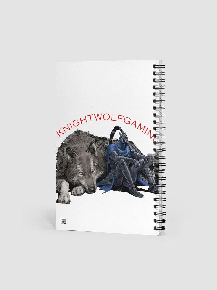 KnightWolf Gaming Spiral Notebook product image (2)