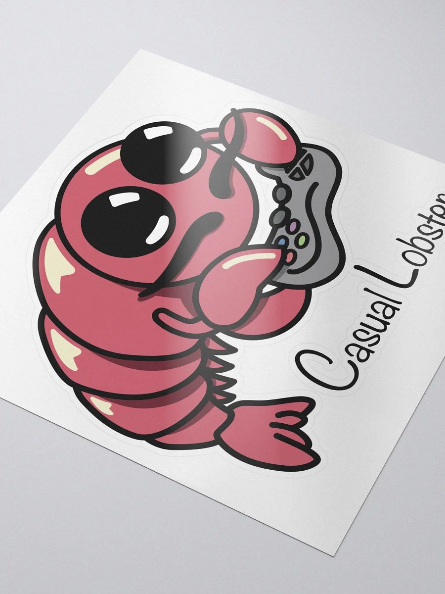 Casual_Lobster Sticker product image (3)