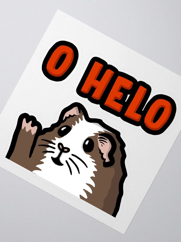 O Helo sticker product image (2)